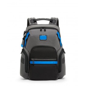 TUMI™ Official Navigation Backpack 01424792665 Grey/Blue