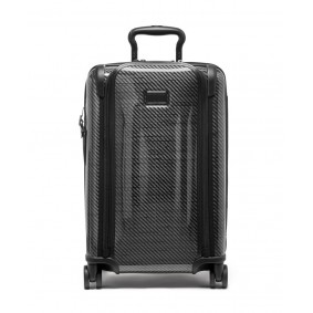 TUMI™ Official International Front Pocket Expandable 4 Wheeled Carry-On 01447951060 Black  Graphite