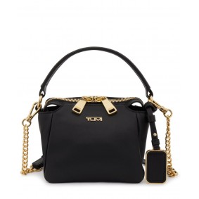 TUMI™ Official Belle Micro Crossbody 01465471041 Black Leather