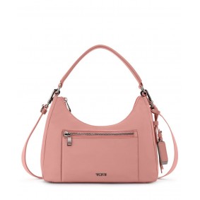 TUMI™ Official Adelaide Hobo Crossbody 01465758870 Dusty Pink